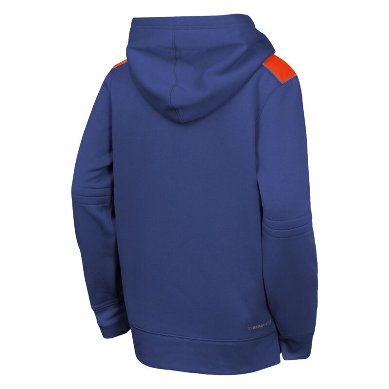 New York Mets Youth Collection Performance Pullover Hoodie - Royal - Image 3