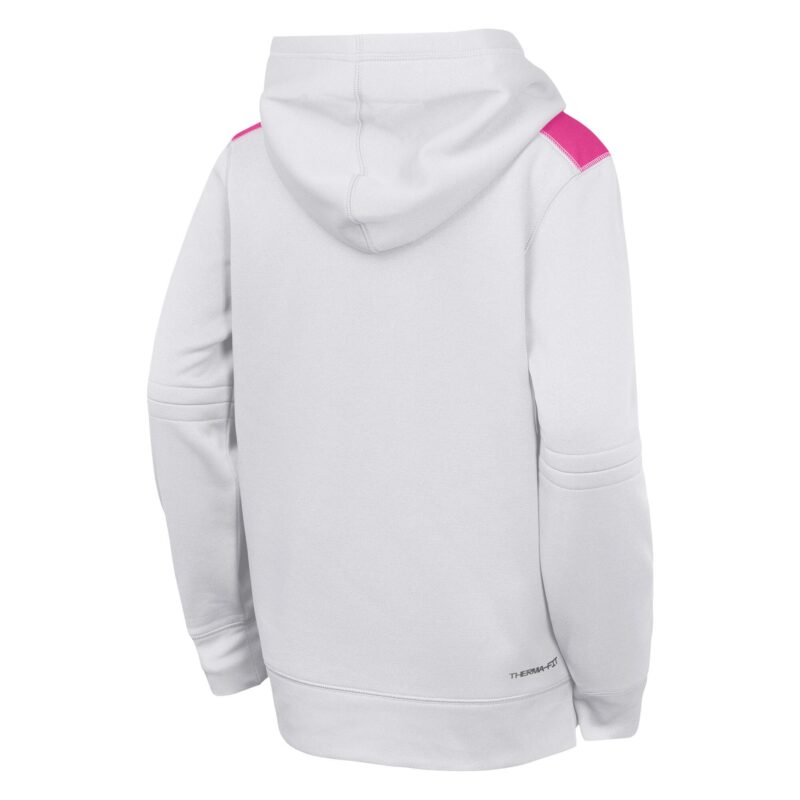 San Diego Padres Youth City Connect Collection Performance Pullover Hoodie - White - Image 3